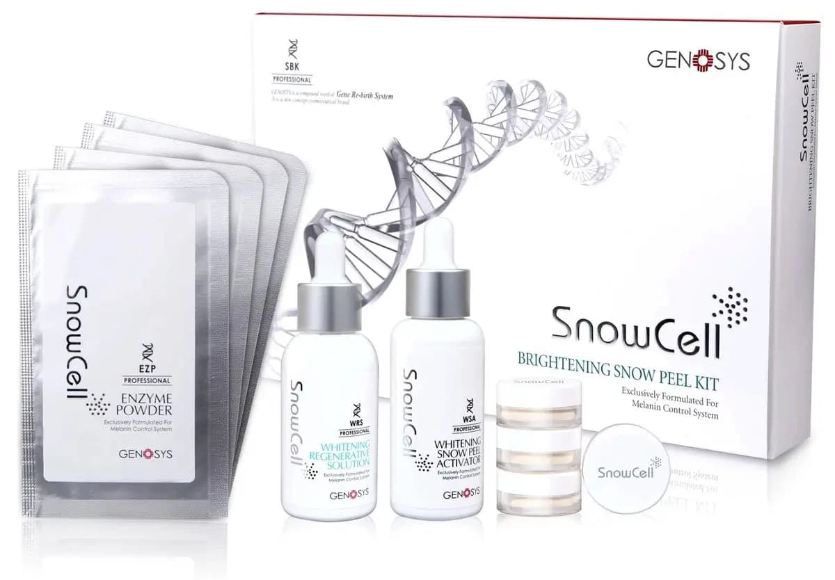 کیت سفید کننده SNOWCELL WHITENING ژنوسیس — تصویر ۴
