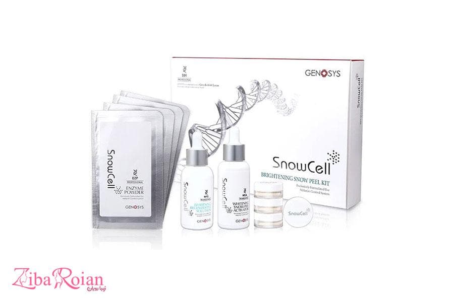 کیت سفید کننده SNOWCELL WHITENING ژنوسیس — تصویر ۵