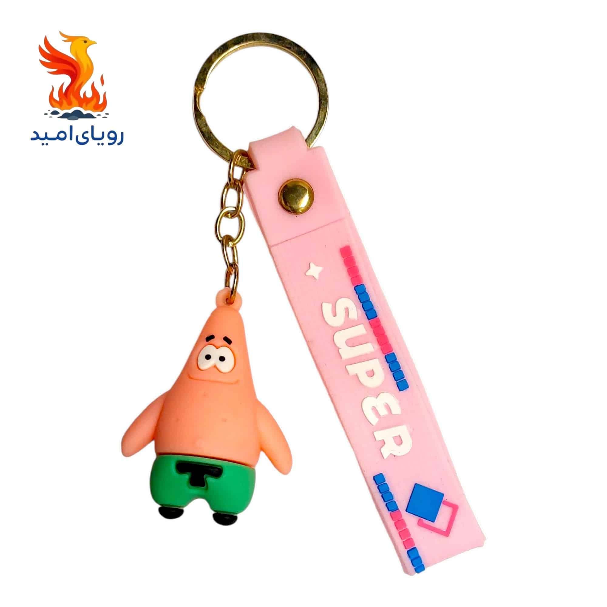جاکلیدی سیلیکونی طرح پاتریک مدل 001