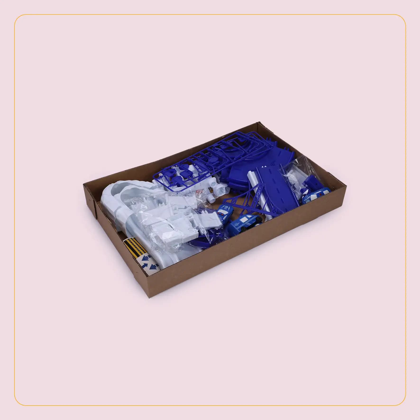 ست پارکینگ کد 668 | اسباب بازی پارکینگ کودک با ماشین — تصویر ۲