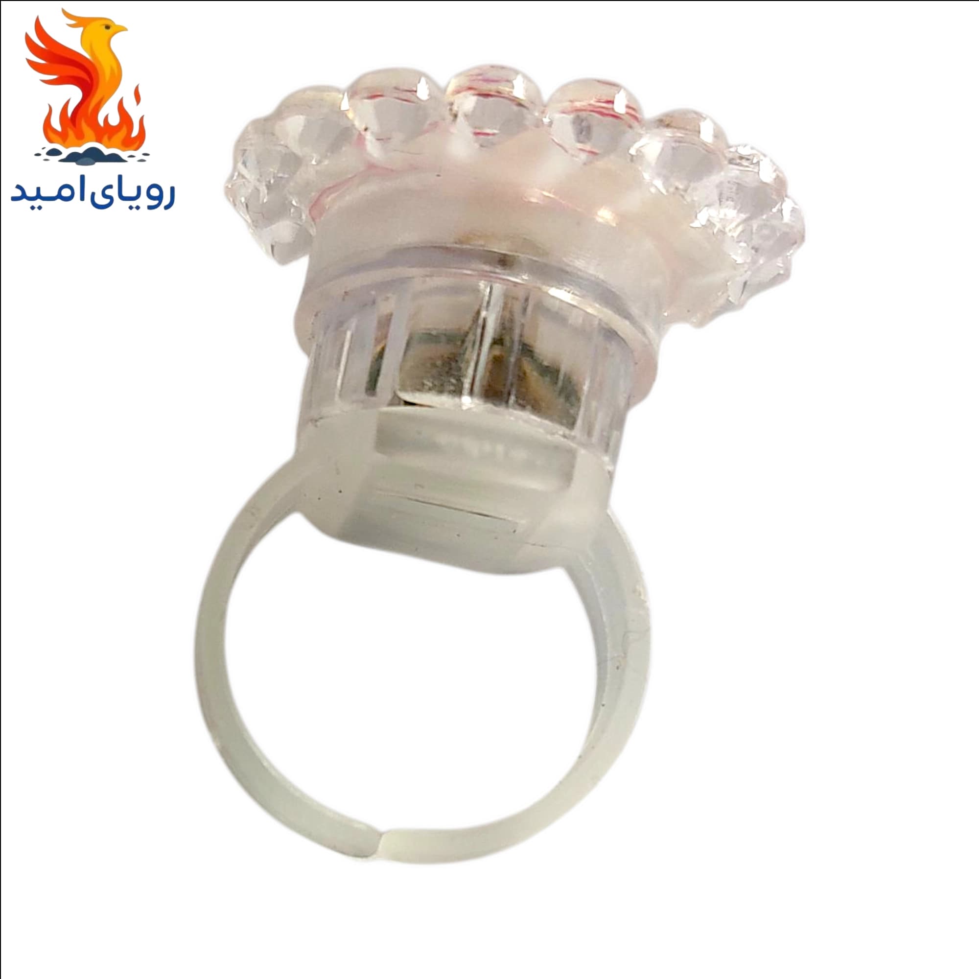 انگشتر کیتی چراغدار مدل 020 — تصویر ۲