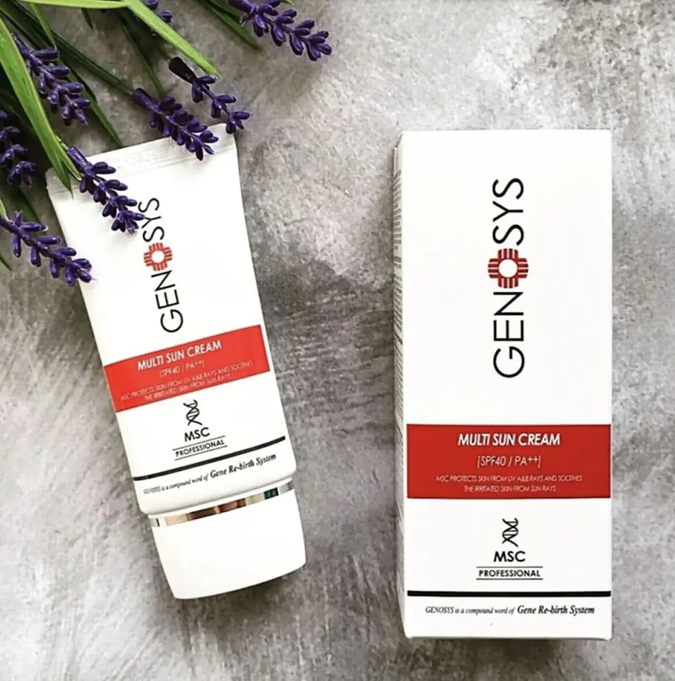 کرم ضد آفتاب مولتی سان ژنوسیس 50 گرم — تصویر ۳