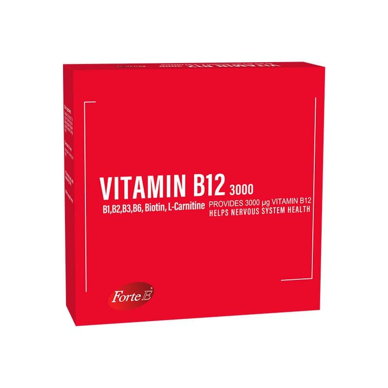 ویال ویتامین B12 3000 فورت ای (10 عدد)