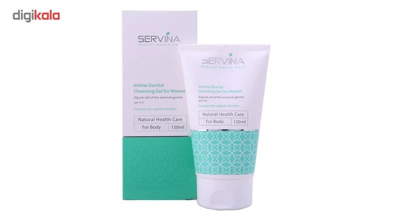 ژل بهداشتی بانوان سروینا مدل Genital حجم 150 میلی لیتر — تصویر ۵