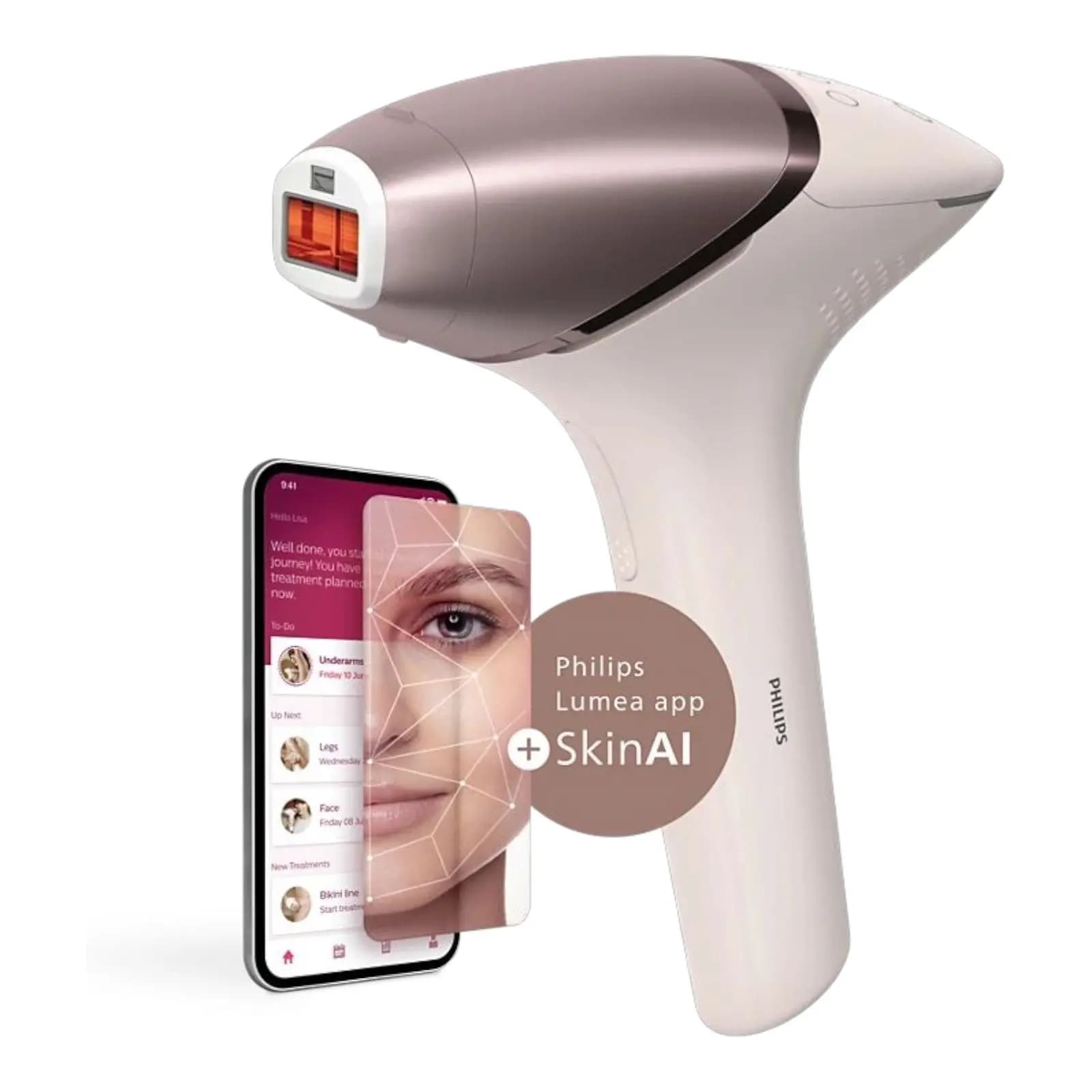 دستگاه لیزر مو های زائد فیلیپس مدل philips BRP 958