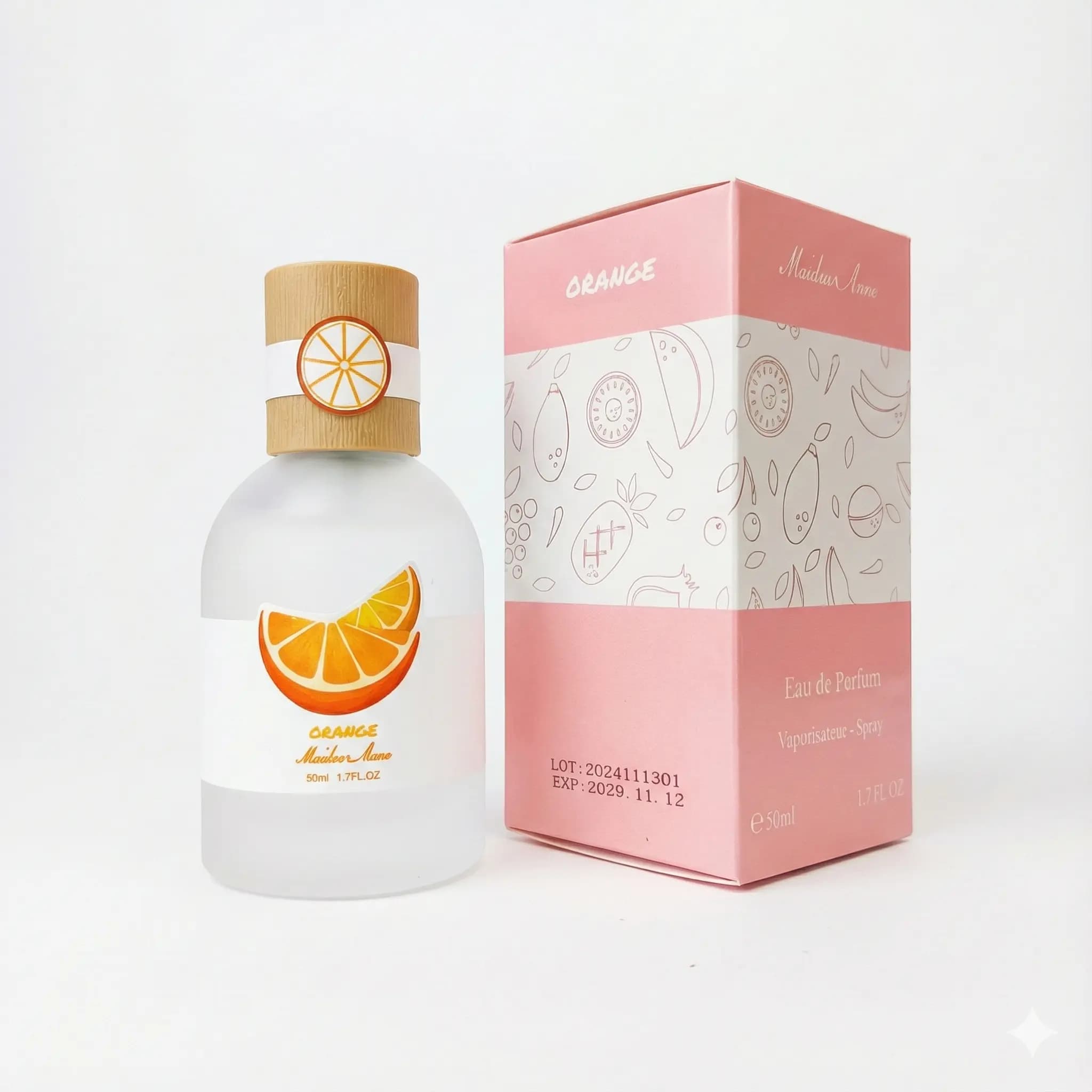 عطر بیکینی و بدن میدن‌آنا (Maiden Anna) مدل پرتقال حجم 50 میلی‌‌لیتر