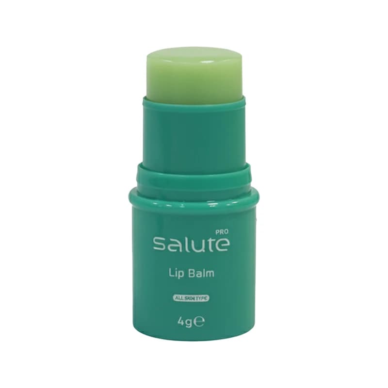 بالم لب براق سالوته (SALUTE) مدل green smile – رایحه طالبی نعناع
