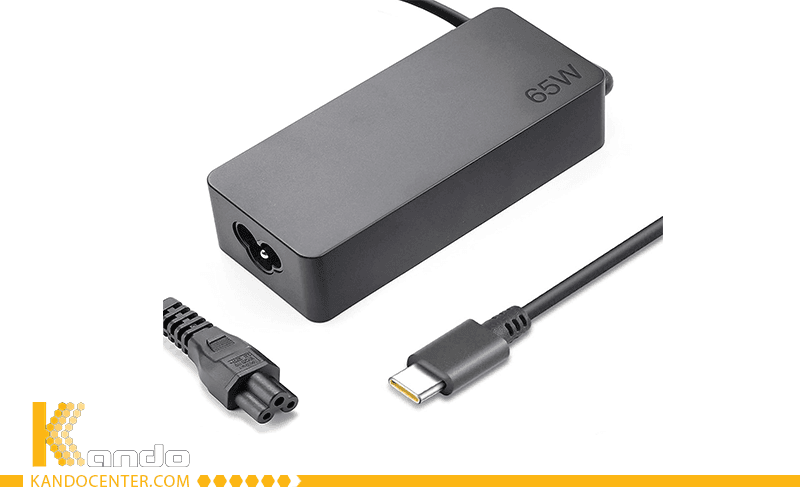 آداپتور لپ تاپ Lenovo 20V 3.25A 65W Type C — تصویر ۳