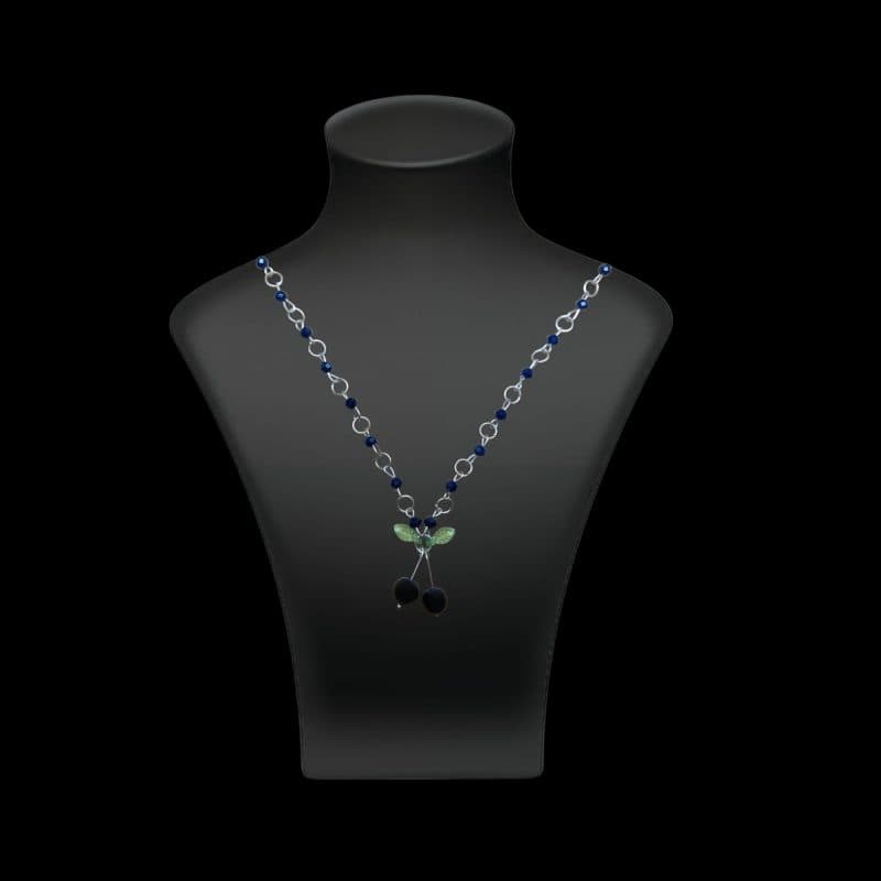 گردنبند بلوبری مدل 001 — تصویر ۲