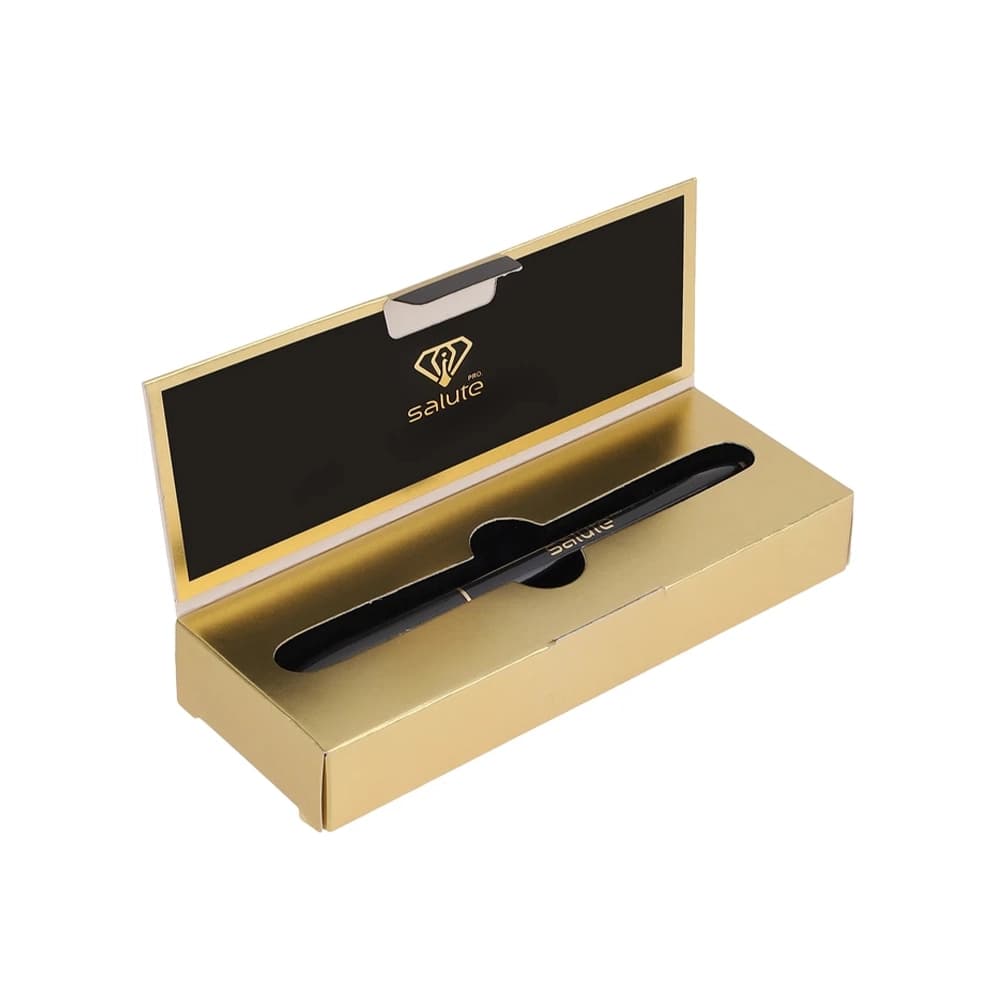 خط چشم مدادی ماژیکی سالوته (SALUTE) مدل WATERPROOF EYELINER رنگ CARBON BLACK — تصویر ۳