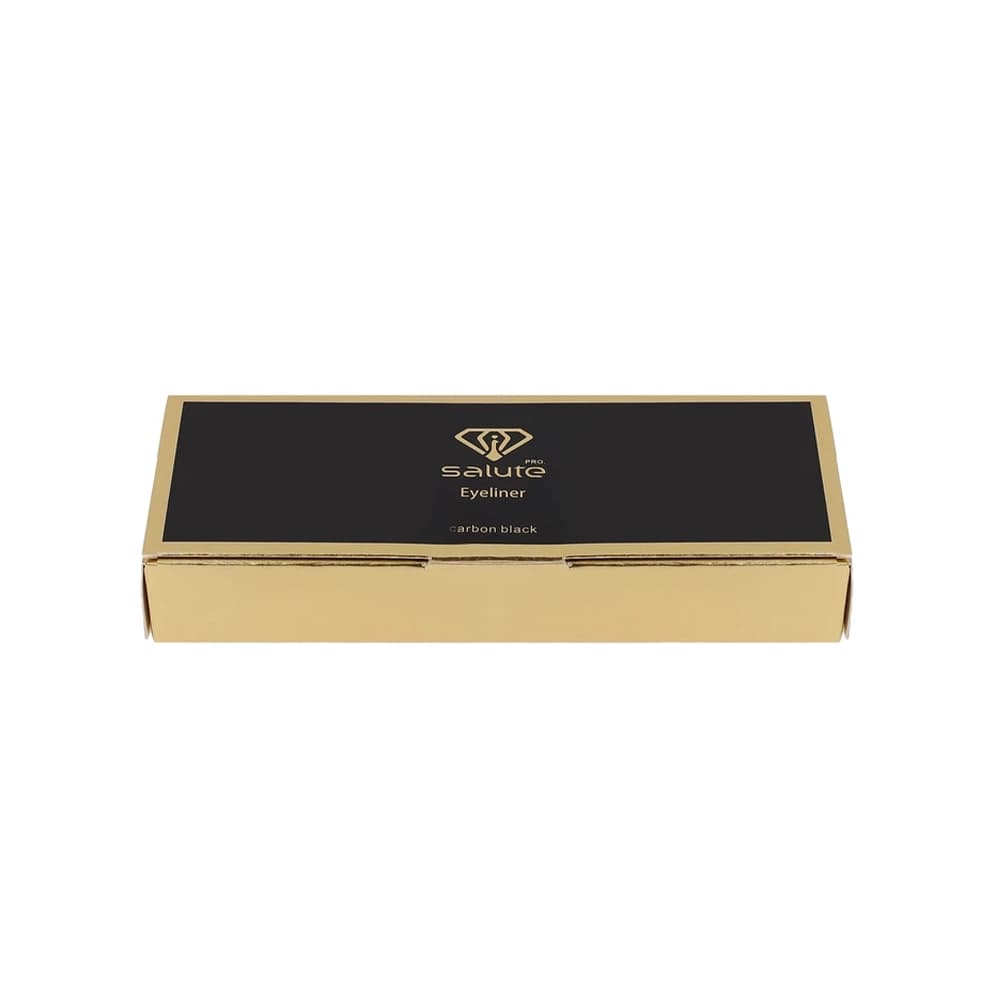 خط چشم مدادی ماژیکی سالوته (SALUTE) مدل WATERPROOF EYELINER رنگ CARBON BLACK — تصویر ۲