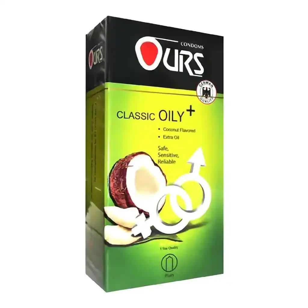 کاندوم اورز مدل Oily Plus بسته 12 عددی