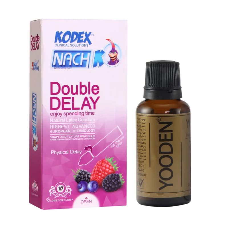 کاندوم ناچ کدکس مدل ice double delay بسته 10 عددی — تصویر ۶