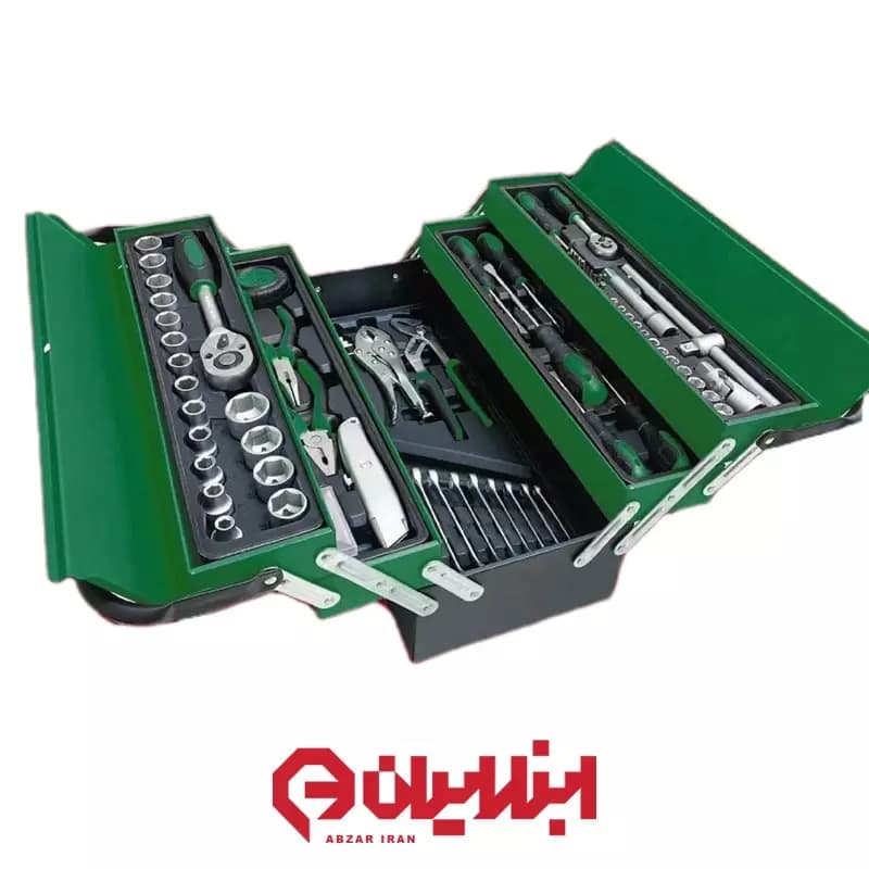 جعبه ابزار سه طبقه ۸۵ تیکه ادون مدل BOX-85 — تصویر ۴