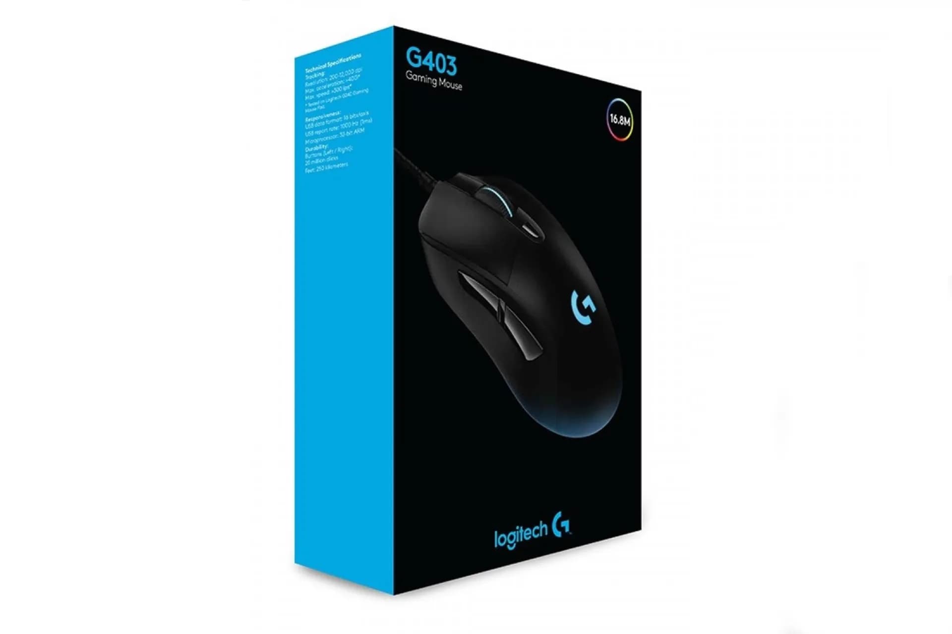 موس لاجيتک مدل G403 باسیم