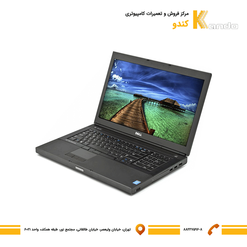 لپ تاپ استوک Dell Precision M6800 I7 4TH Nvidia 4GB