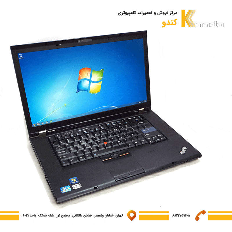 لپ تاپ استوک Lenovo Thinkpad T520 — تصویر ۲