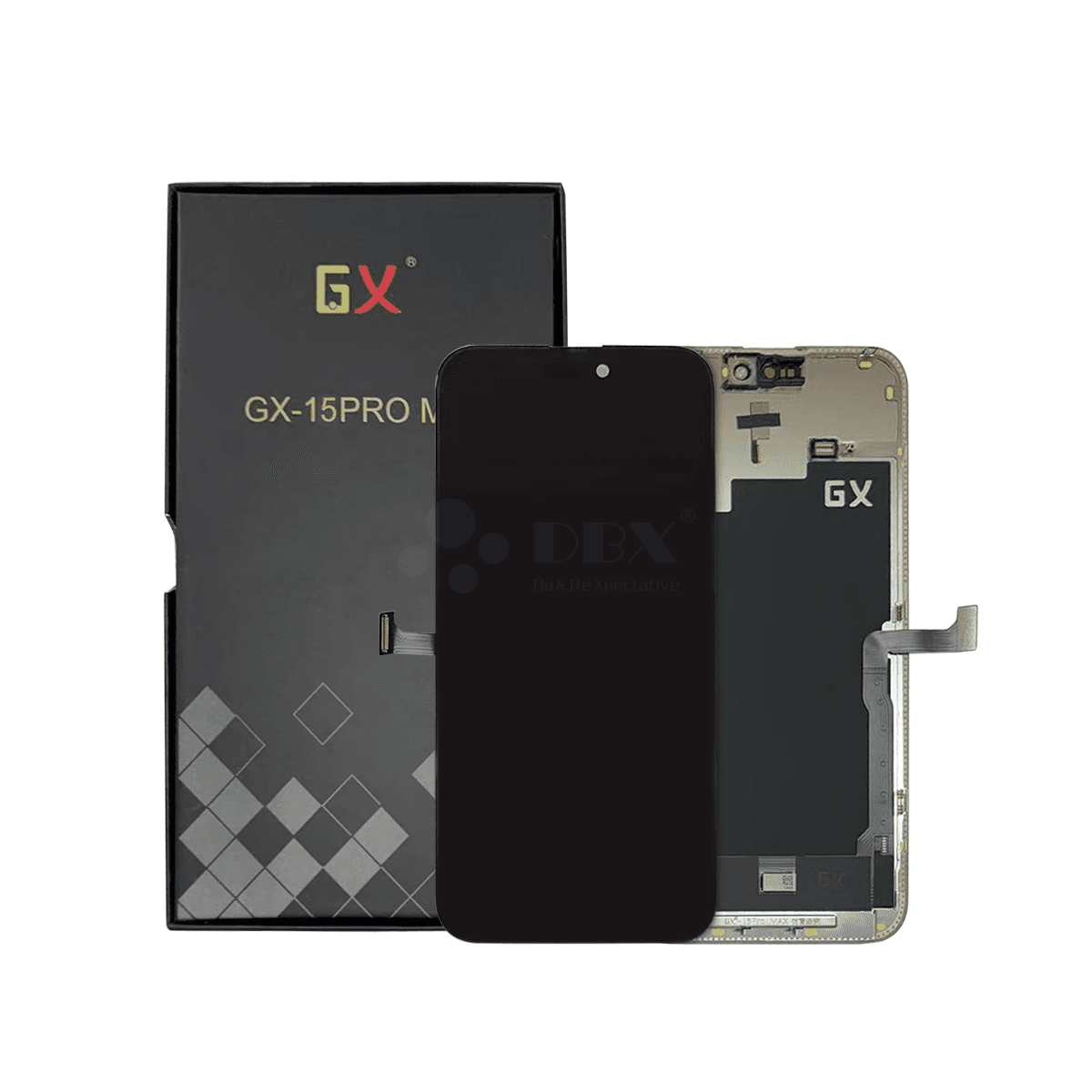 lcd آیفون 15برند GX