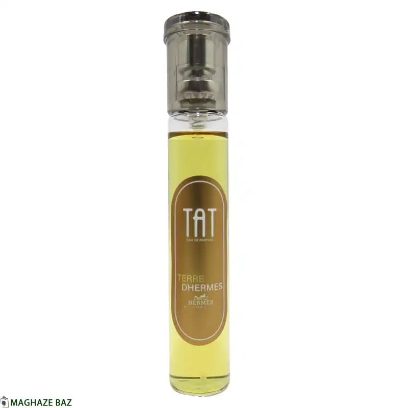 عطر جیبی مردانه تات مدل تغ دی هرمس Terre Dhermes با رایحه معتدل حجم 27 میلی لیتر — تصویر ۲