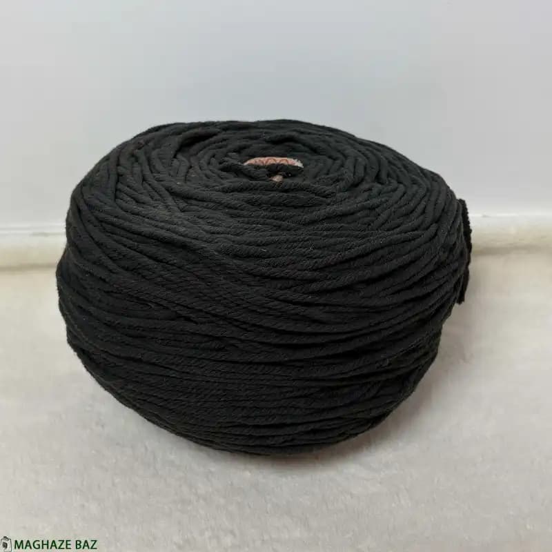 نخ مکرومه رنگ دودی 250 گرمی — تصویر ۳