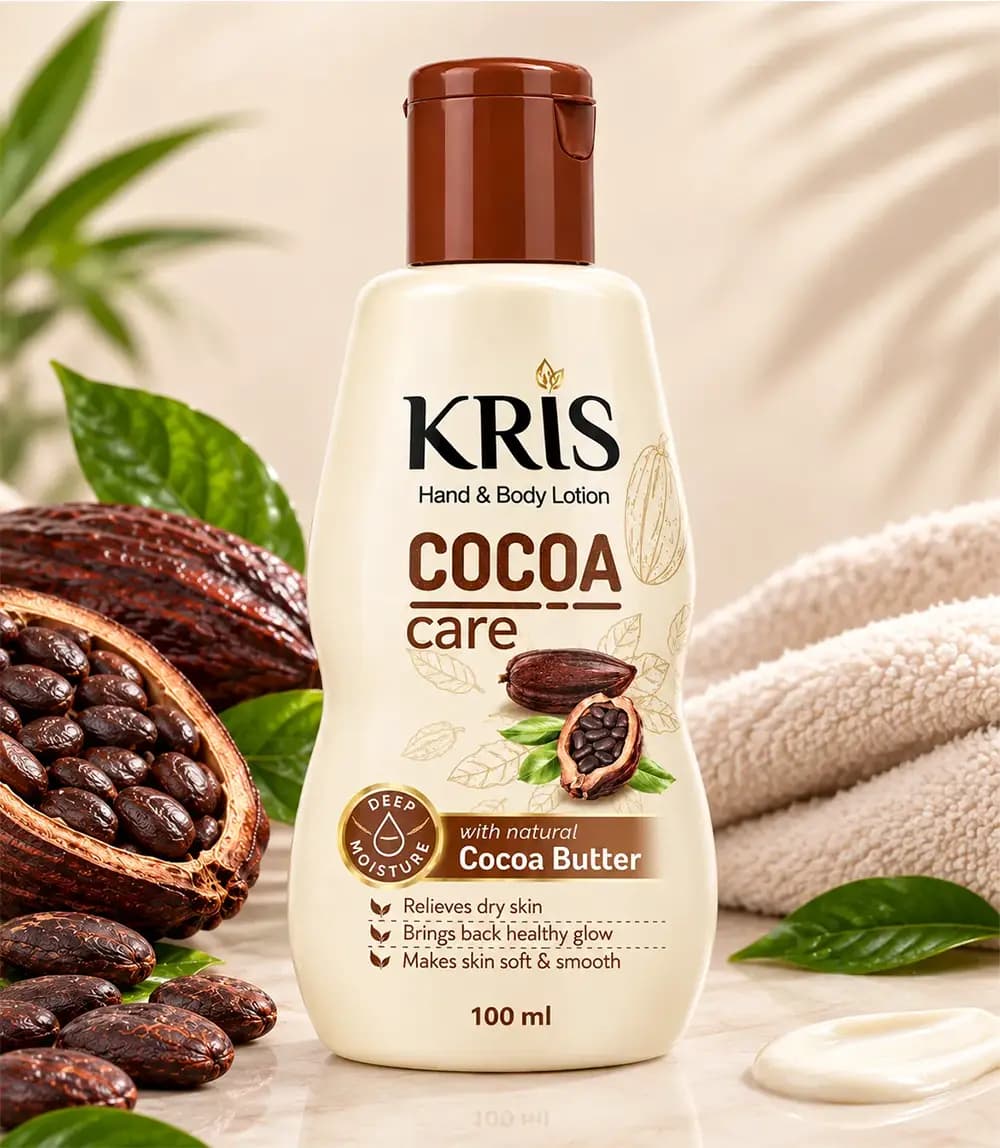 لوسیون دست و بدن کریس Cocoa Care با کره کاکائو — تصویر ۳