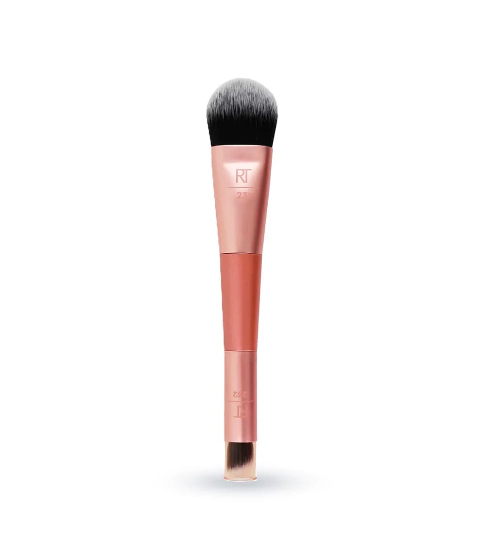 براش دو سر فوندیشن و کانسیلر ریل تکنیکس Cover & Conceal مدل RT232 , RT231