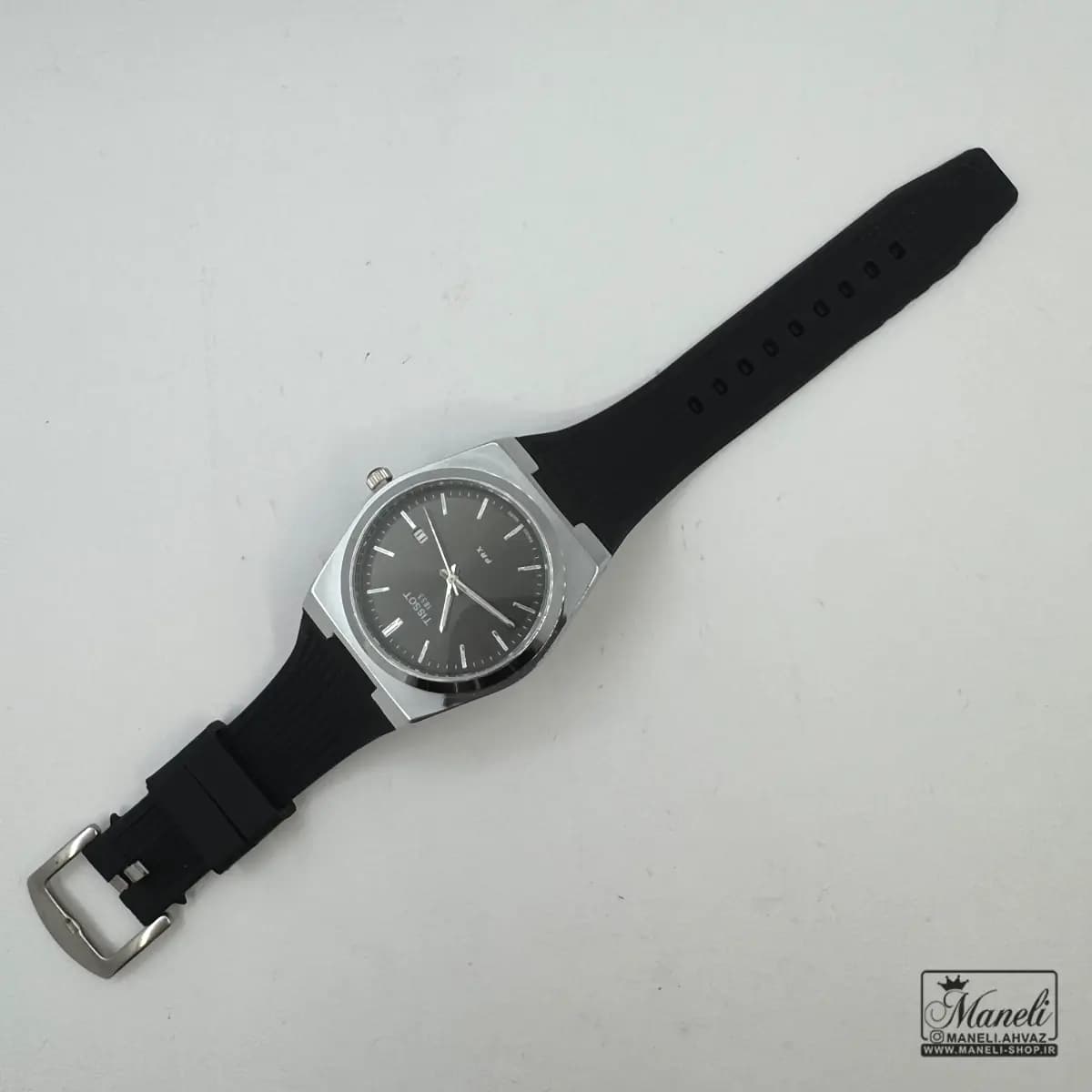 ساعت مشکی شیک برند TISSOT — تصویر ۴