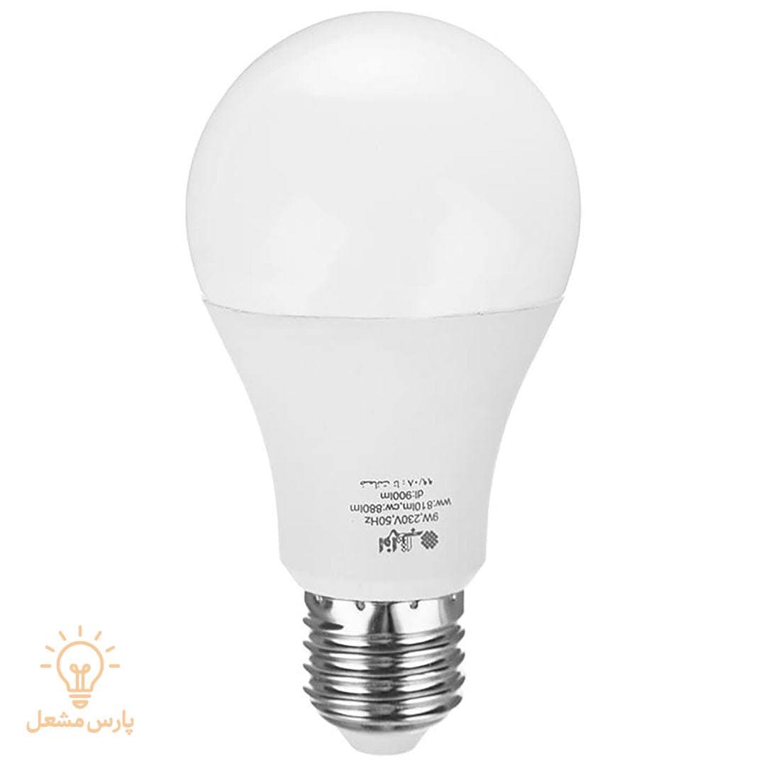 لامپ 9 وات LED افراتاب
