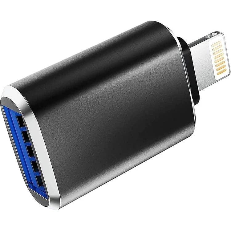 مبدل USB OTG به لایتنینگ مدل JH-049 — تصویر ۲