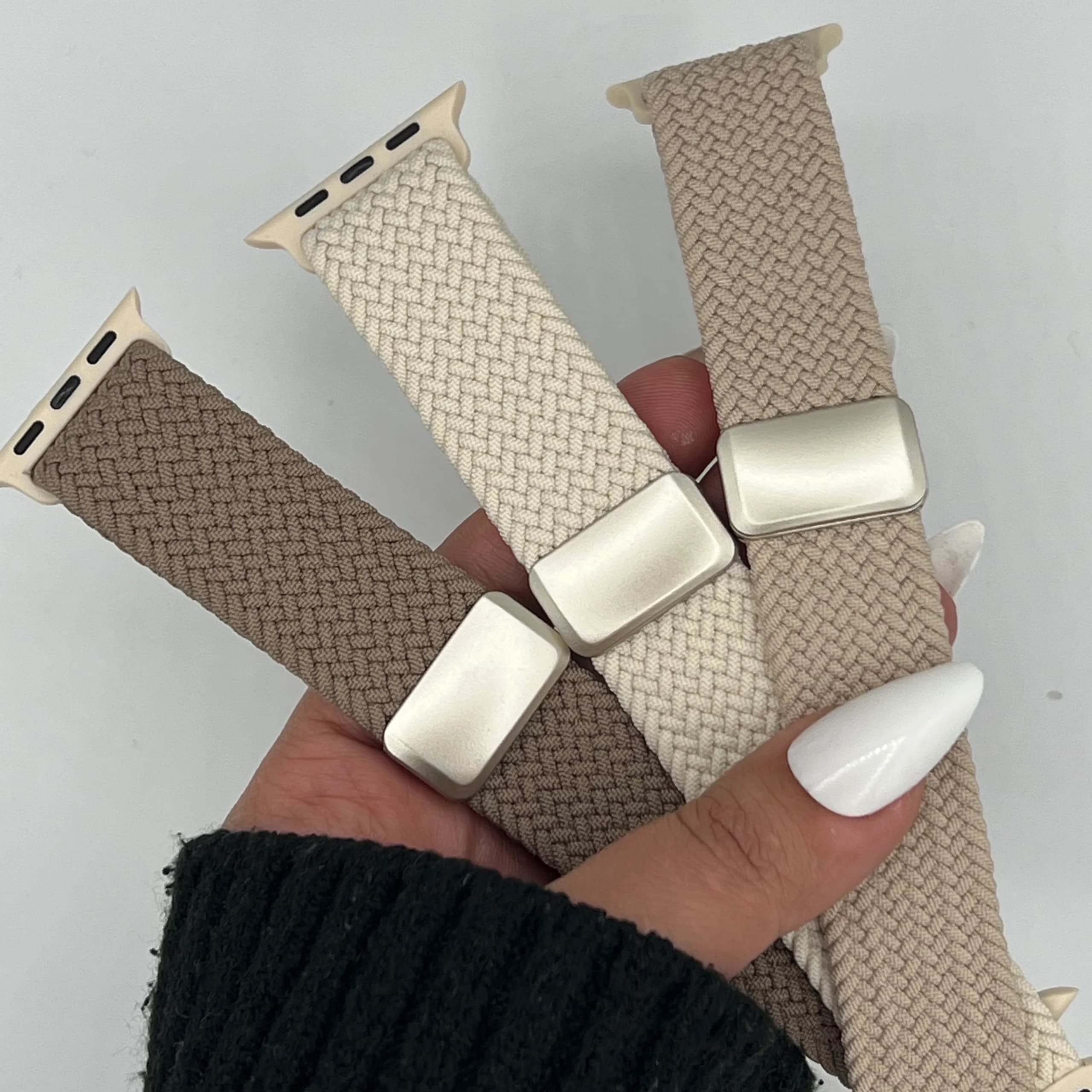 بند کنفی مگنتی مناسب اپل واچ (انواع ساعت هوشمند) — تصویر ۷