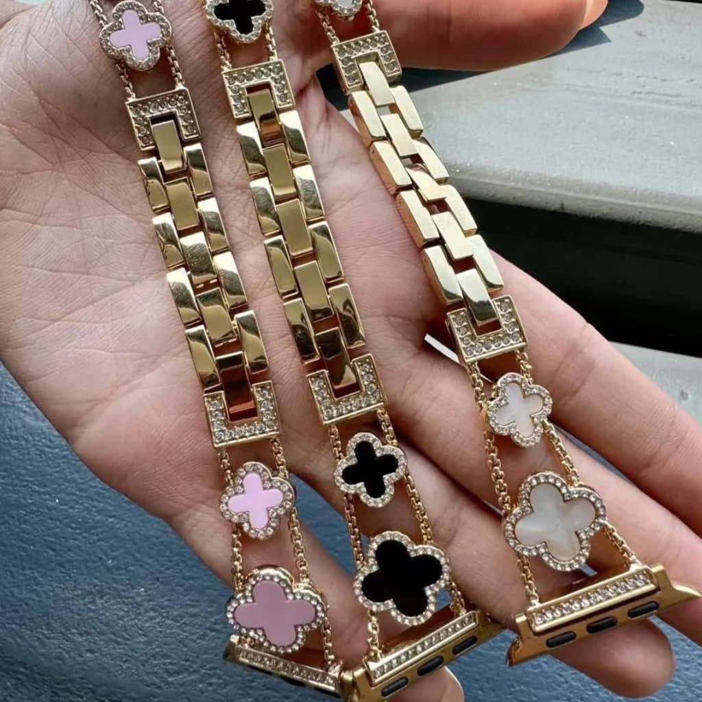 بند ونکلیف زنانه مناسب اپل واچ (انواع ساعت هوشمند) — تصویر ۵