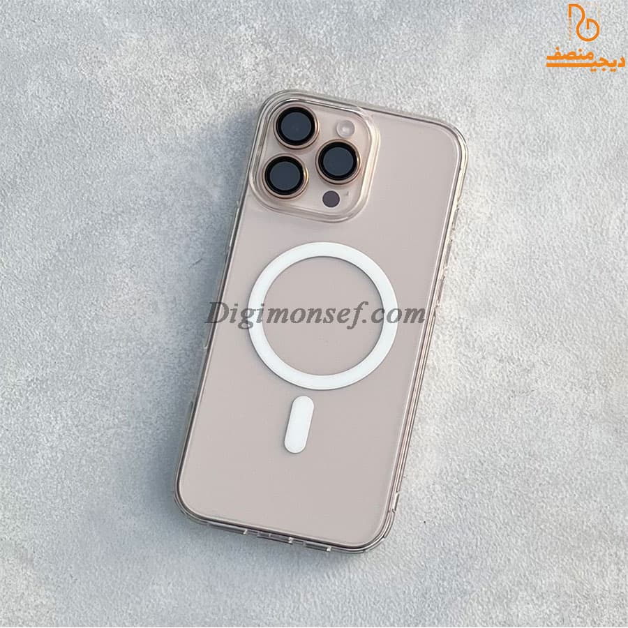 قاب گوشی سامسونگ مگ سیف دار شفاف اورجینال برند spigen — تصویر ۲