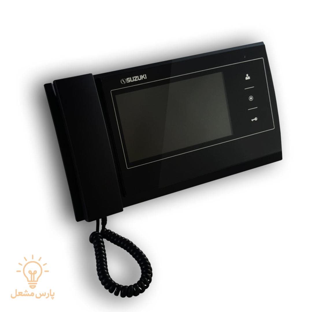 آیفون تصویری سوزوکی مدل sz-727 مشکی — تصویر ۳