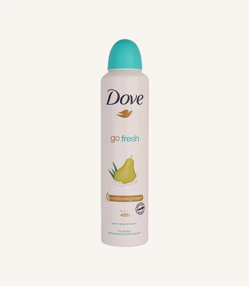 اسپری ضد تعریق گلابی داو مدل Go Fresh
