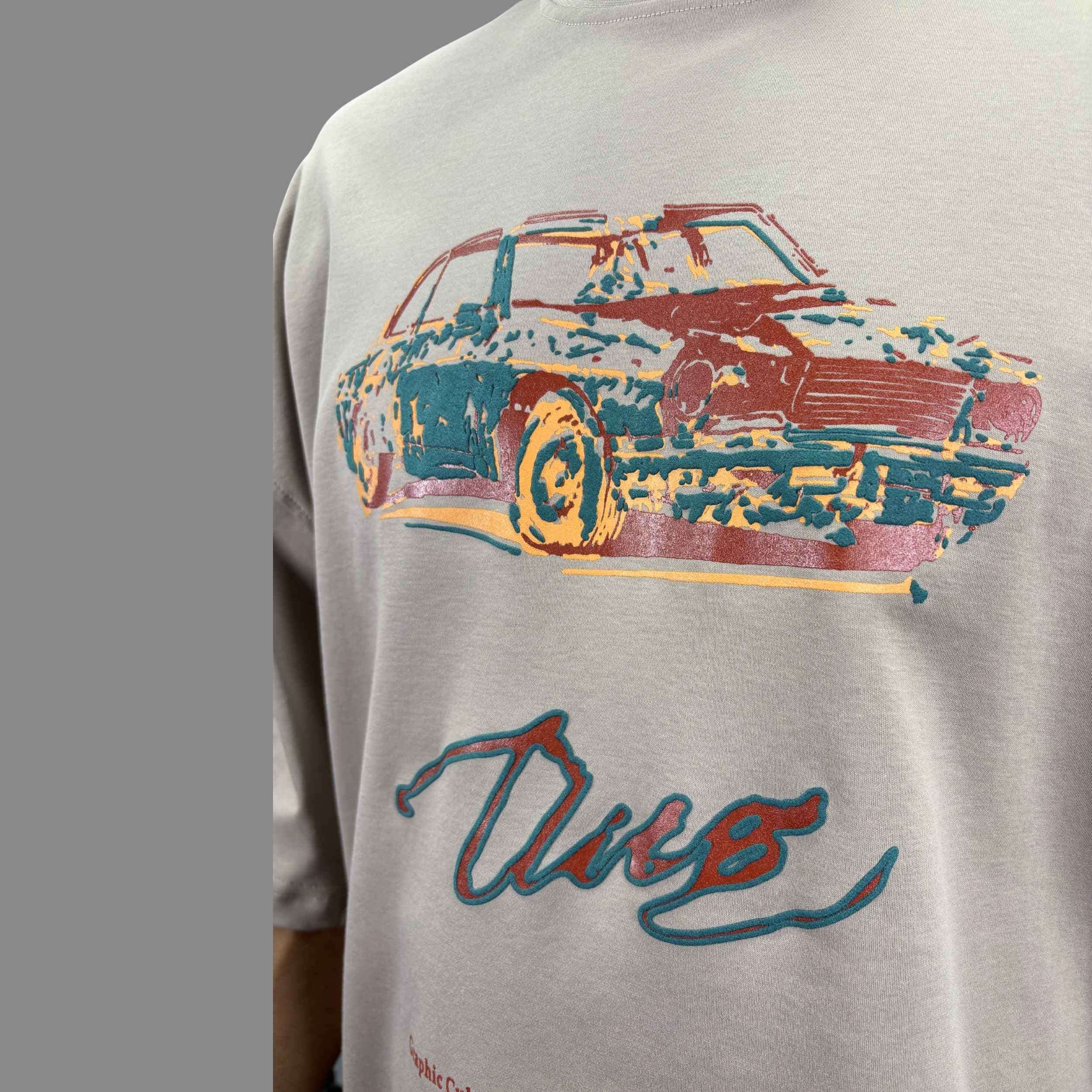 تیشرت مردانه مدل CAR — تصویر ۳