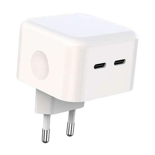 شارژر دیواری 35 وات دو پورت ایکس او مدل L102