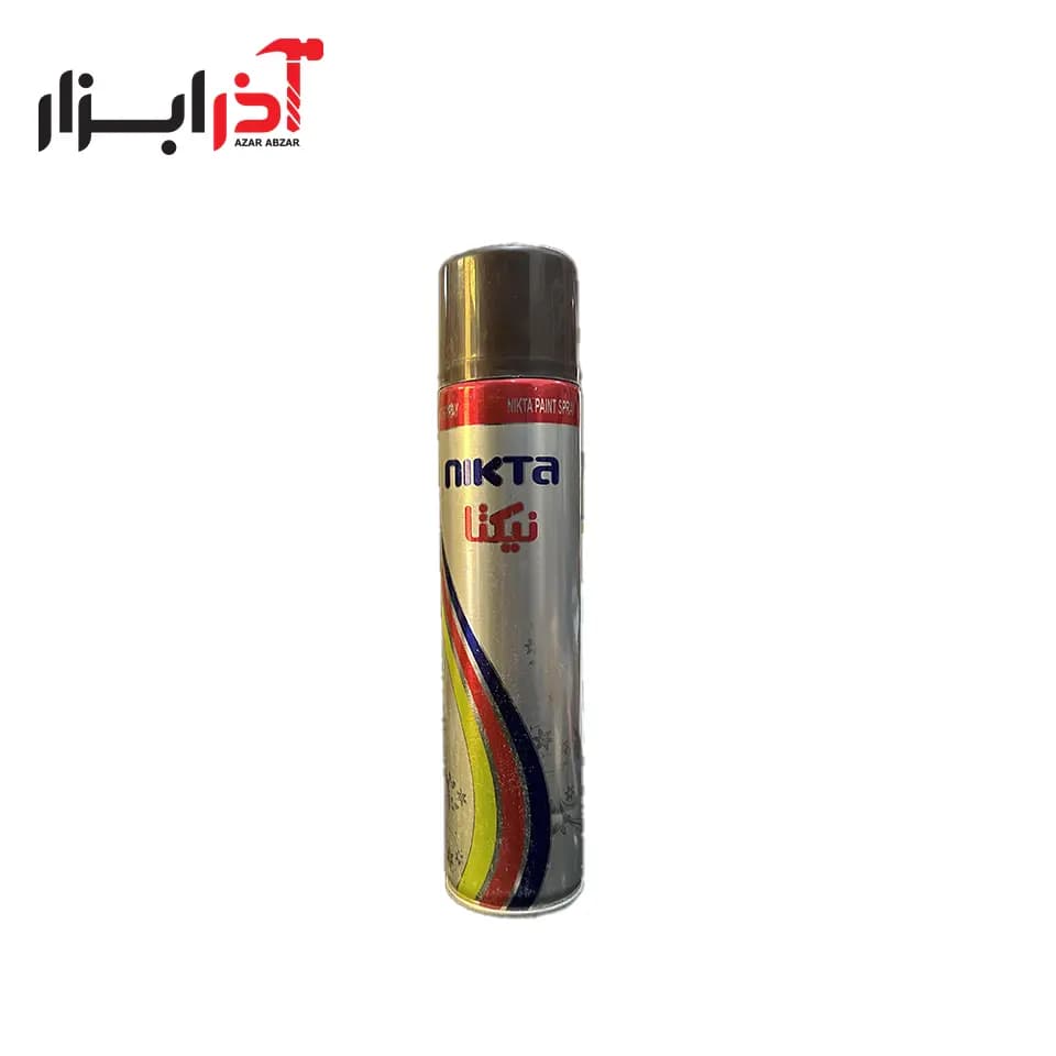 اسپری رنگ قهوه ای نیکتا