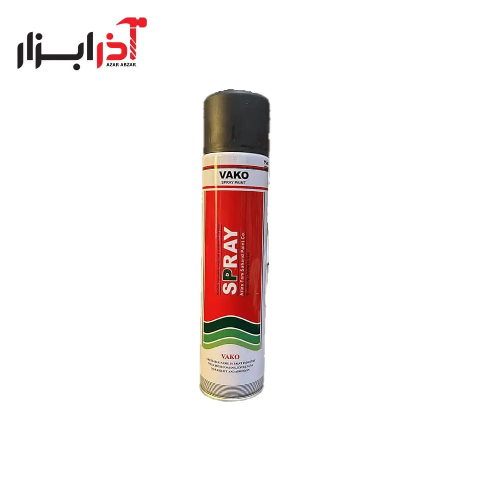 اسپری رنگ مشکی مات واکو