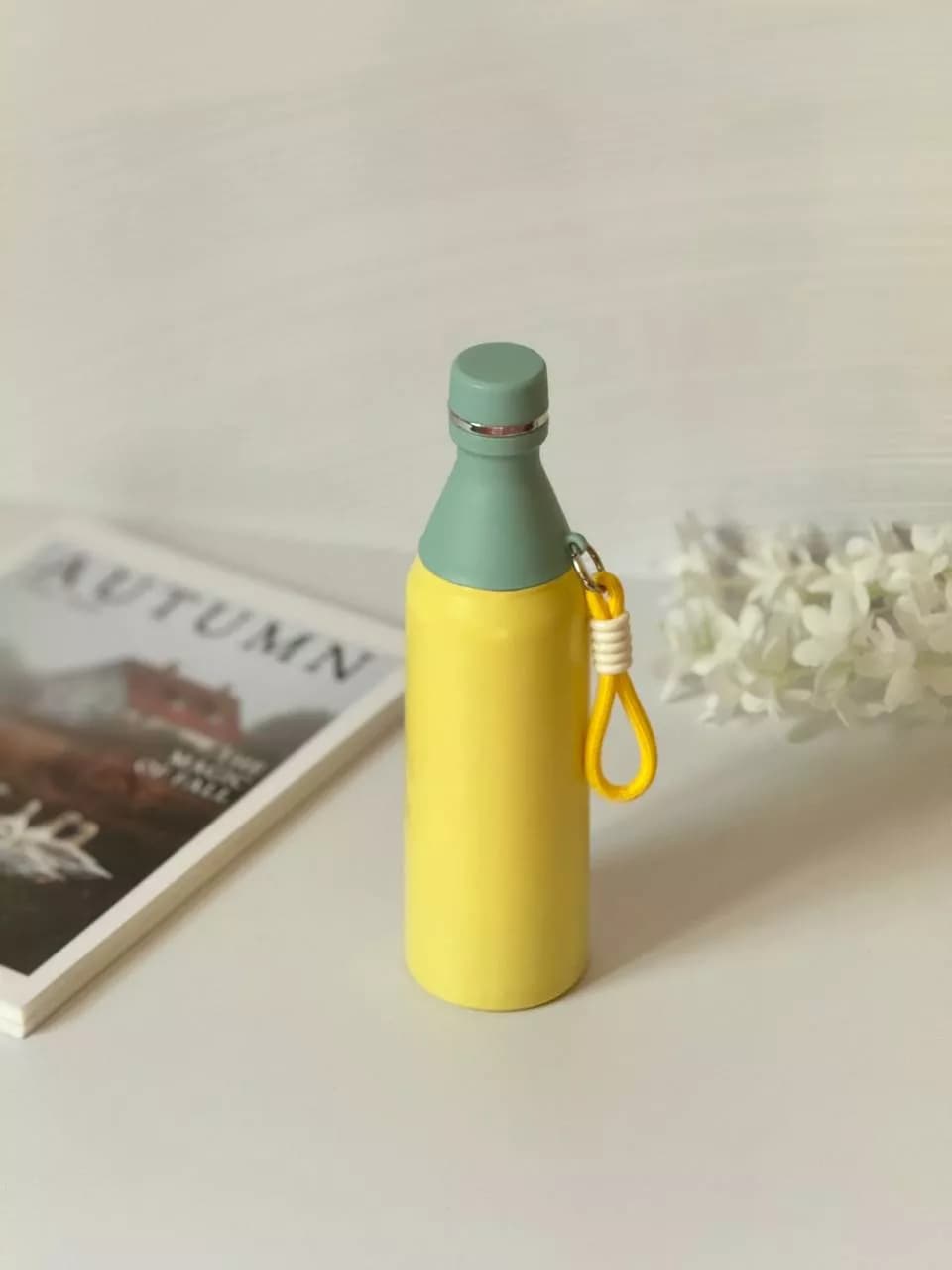 بطری استیل 304 بند دستی 600 میلی لیتری — تصویر ۵