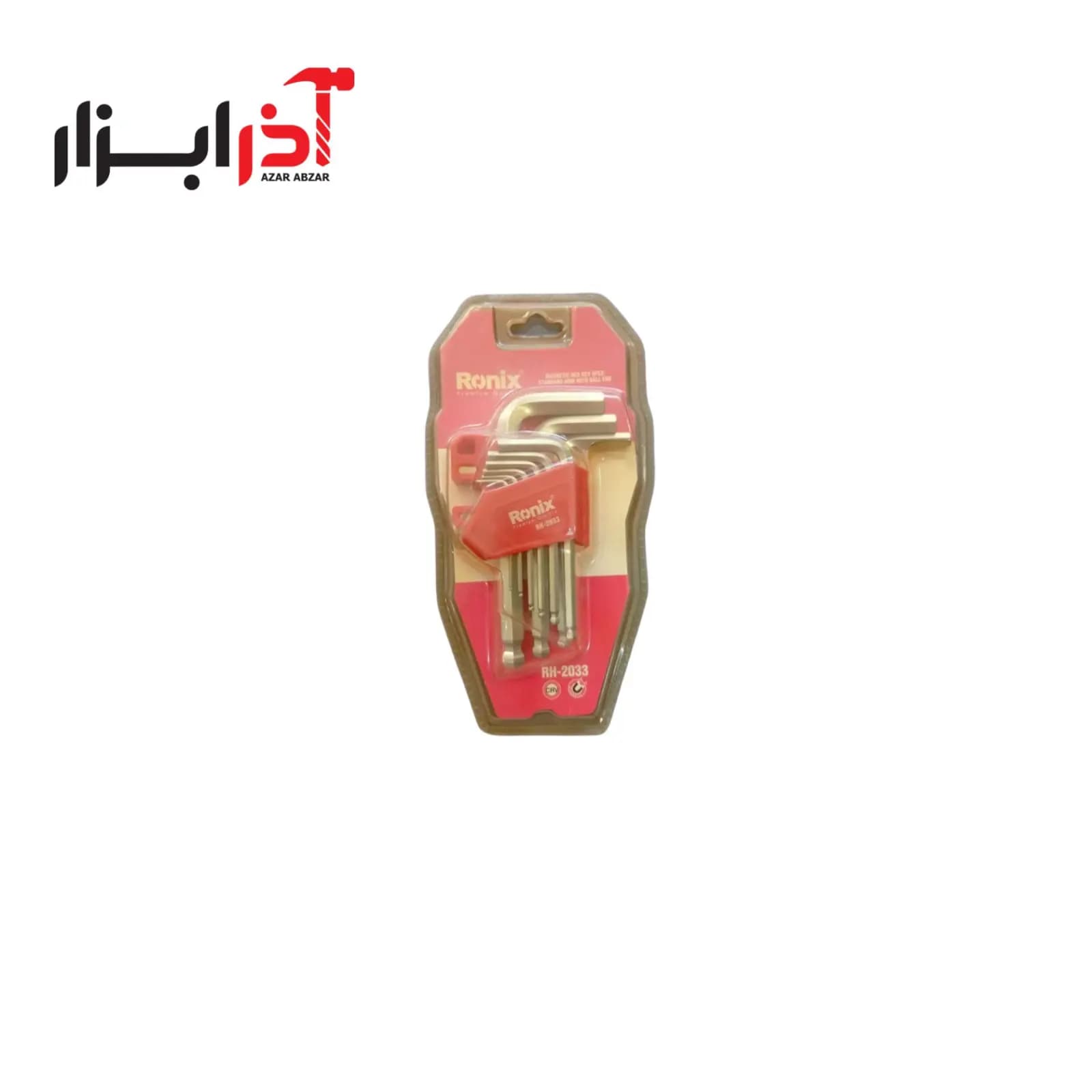 آلن شش گوش 9 عددی کوتاه 2033 رونیکس