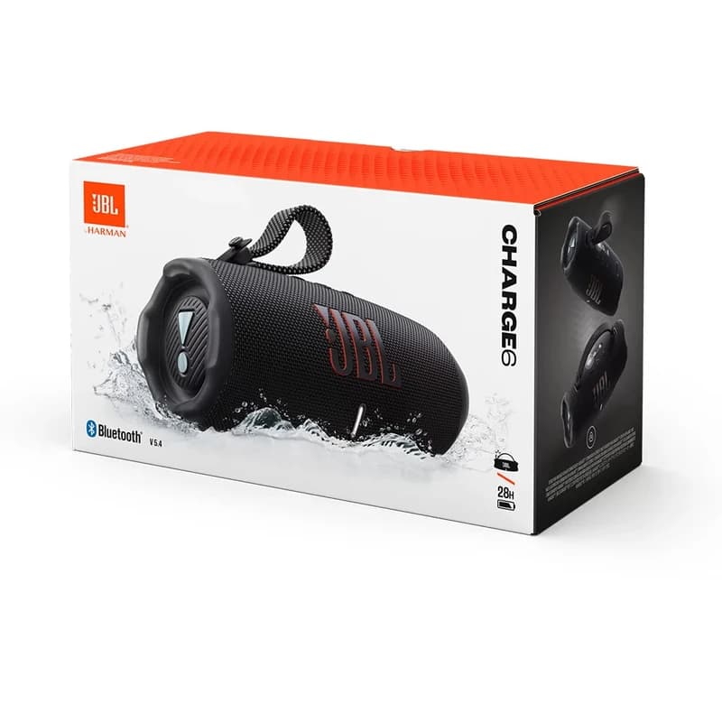 اسپیکر بی سیم JBL مدل Charge 6 مشکی – گارانتی 18 ماهه پوزیترون — تصویر ۳