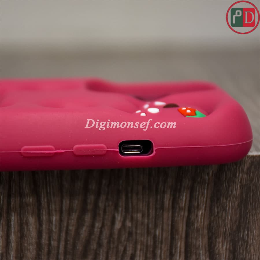 قاب سیلیکونی پاپ سوکتی (استند شو) عروسکی مدل Lotso مناسب برای گوشی آیفون – Iphone 15 pro max — تصویر ۵