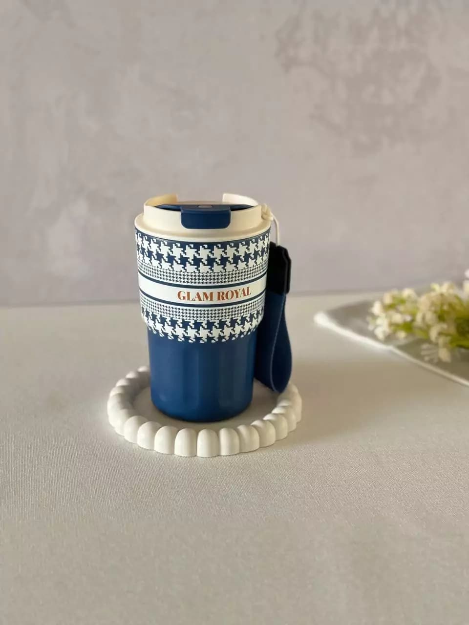 تراول ماگ استیل 304 طرح رسمی سیتارایوری 380 میلی لیتری — تصویر ۵