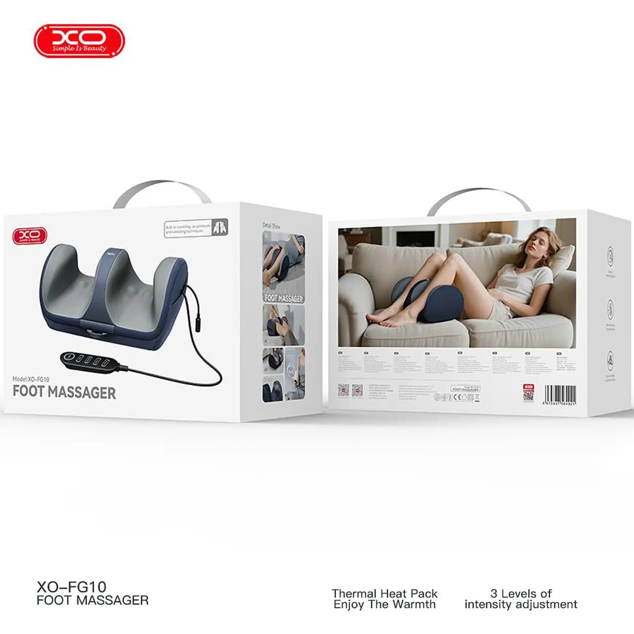 ماساژور برقی کف پا ایکس او مدل XO FG10 — تصویر ۲