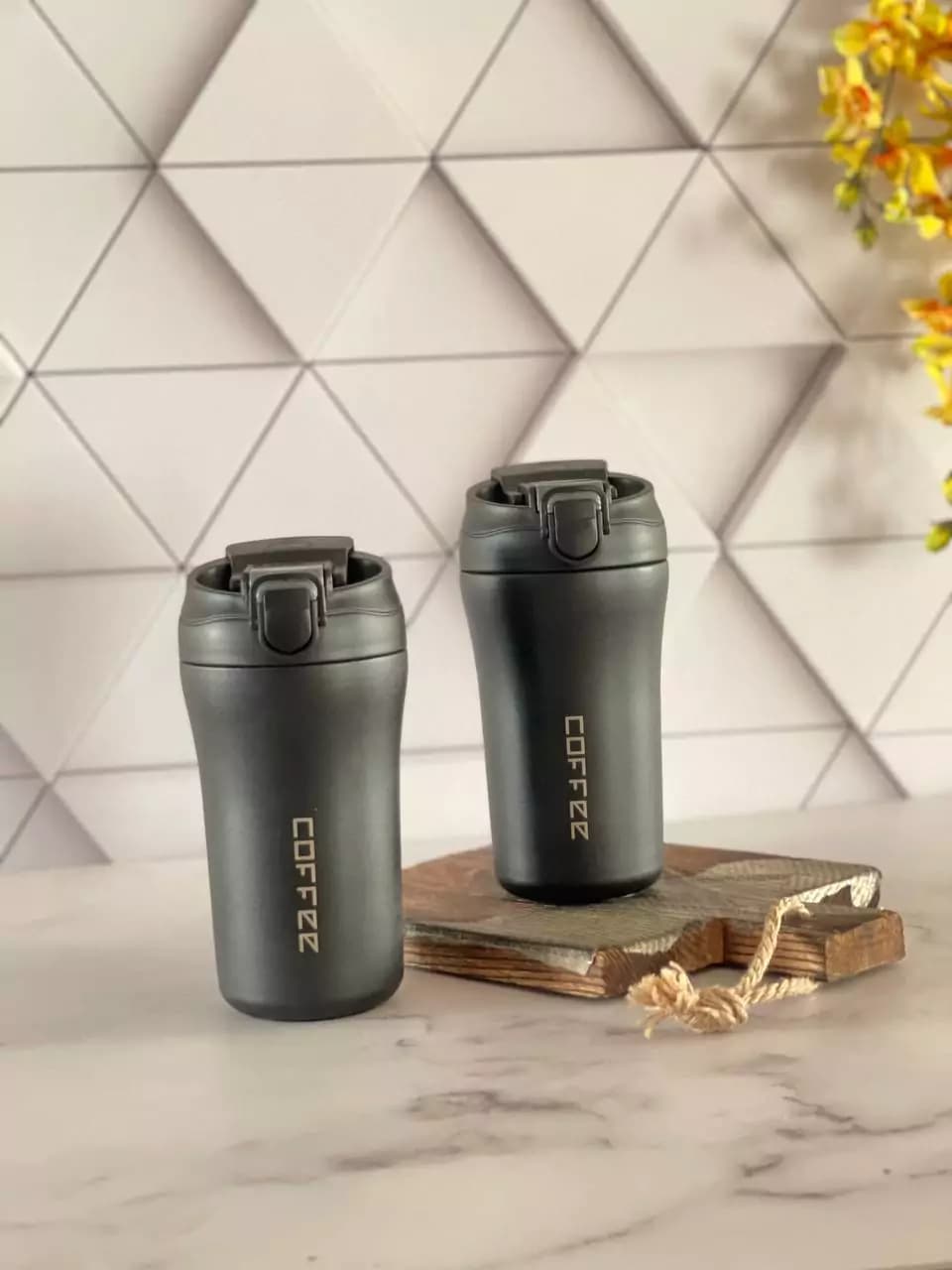 تراول ماگ دو حالته COFFEE