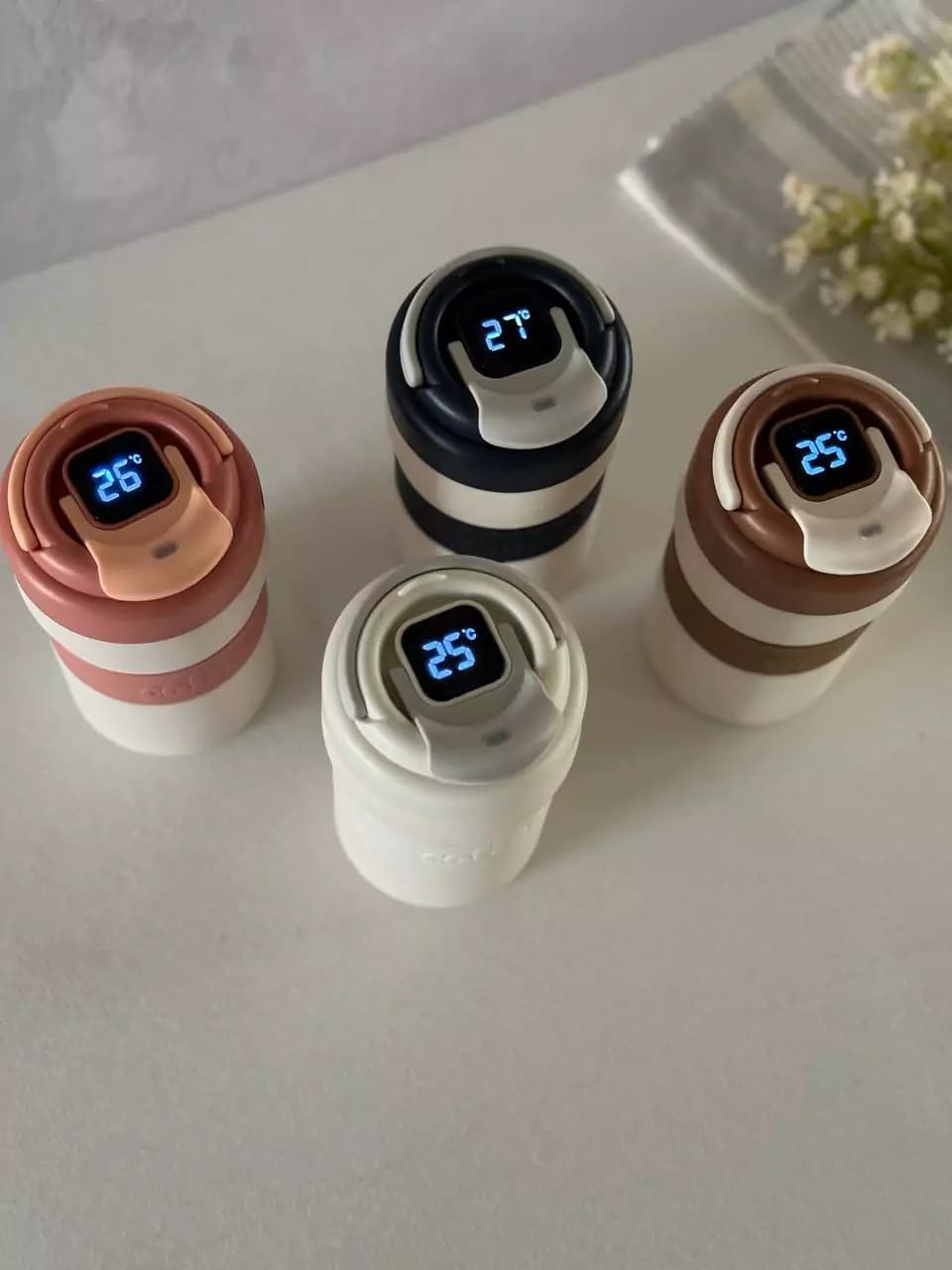 تراول ماگ دماسنج دار COFFEE — تصویر ۷