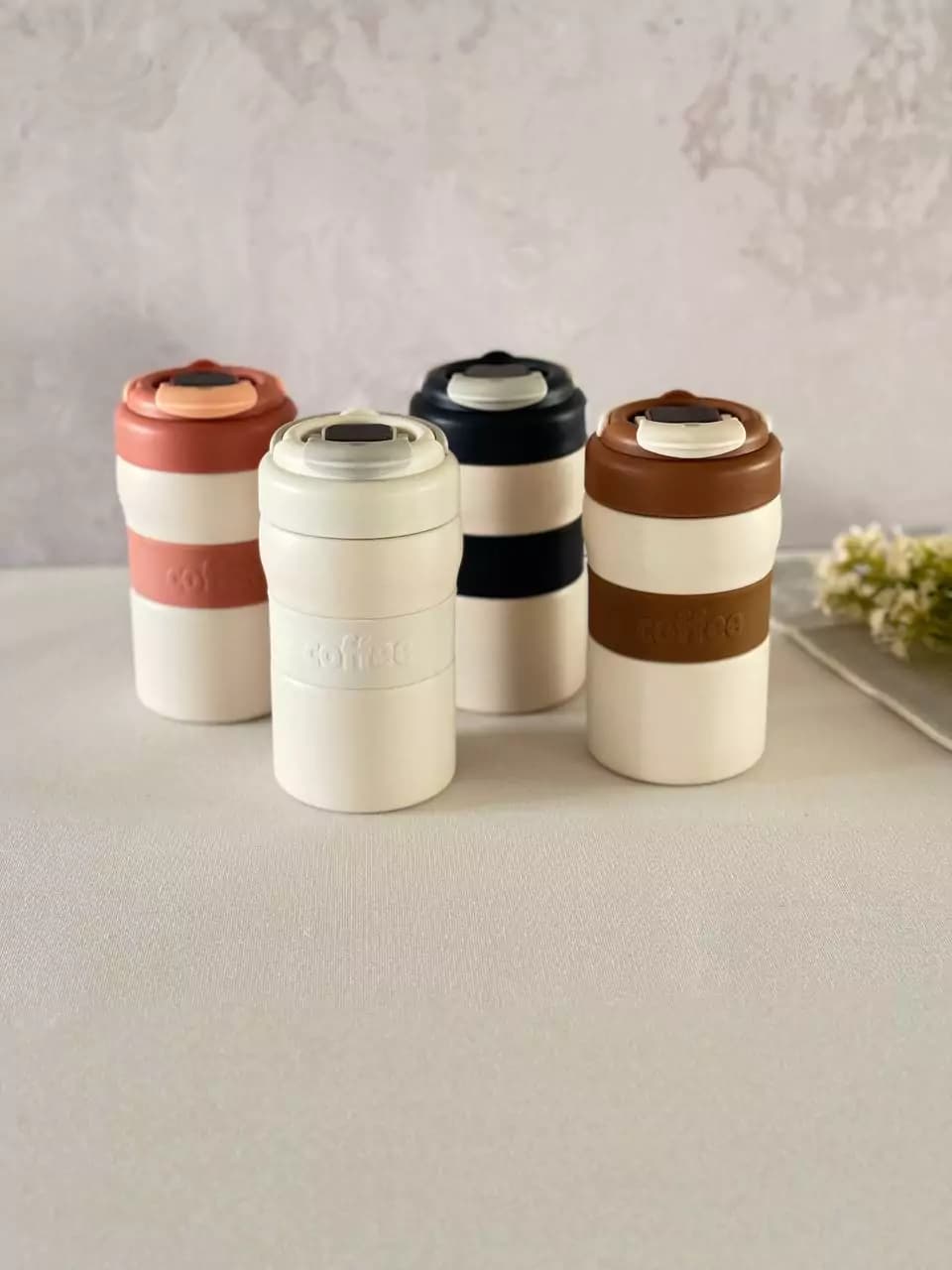 تراول ماگ دماسنج دار COFFEE