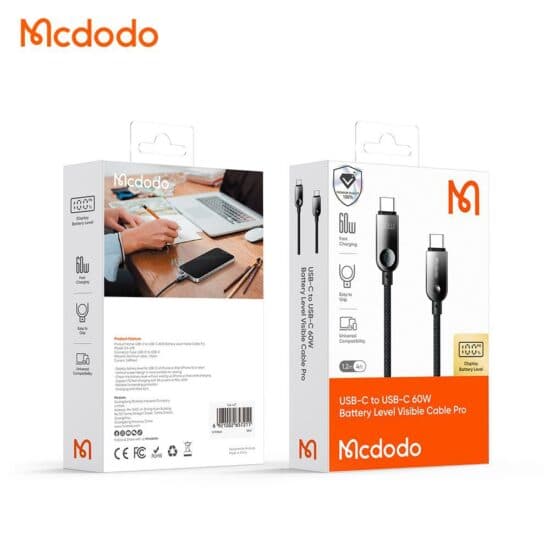 کابل مکدودو Mcdodo CA 4780 – تایپ سی — تصویر ۲