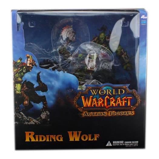 فیگور وارکرفت Riding Wolf مجموعه World Of Warcraft ارتفاع 18 سانت — تصویر ۳
