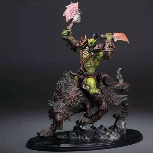فیگور وارکرفت Riding Wolf مجموعه World Of Warcraft ارتفاع 18 سانت — تصویر ۲
